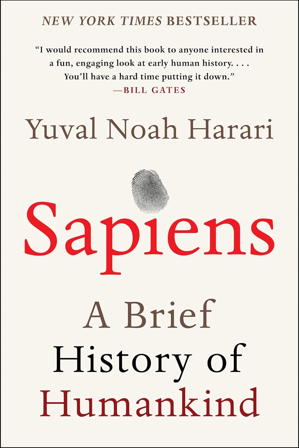 Sapiens by Yuval Noah Harari