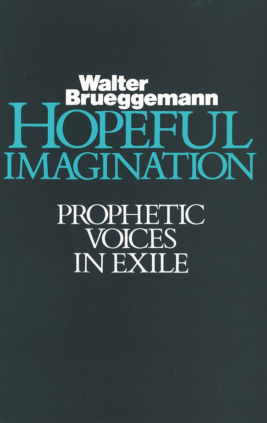 Hopeful Imagination by Walter Brueggemann